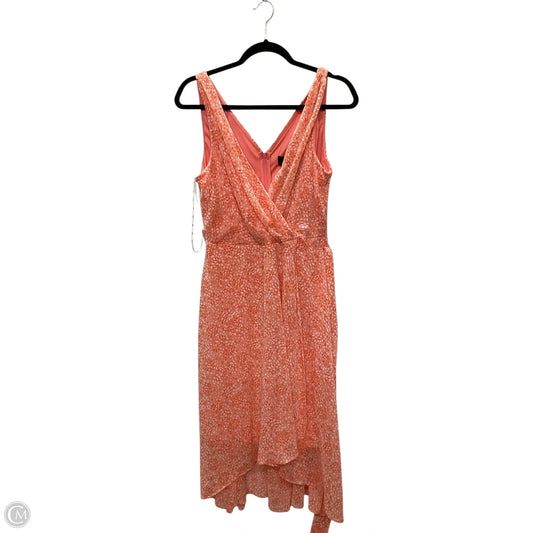 Dress Casual Short By Dkny In Orange, Size: M