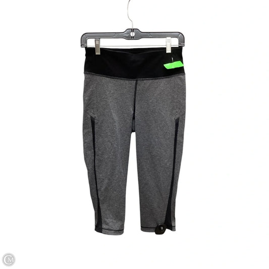 Athletic Leggings Capris By Lululemon In Grey, Size: 6