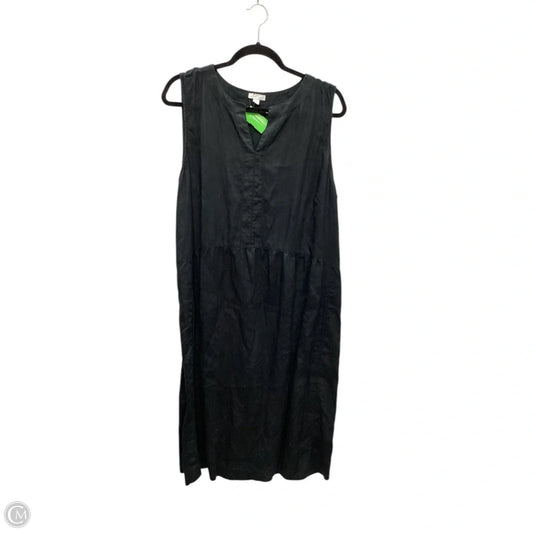 Dress Casual Maxi By J. Jill In Black, Size: Xl