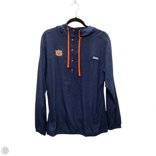 Jacket Windbreaker By Columbia In Navy, Size: Xl