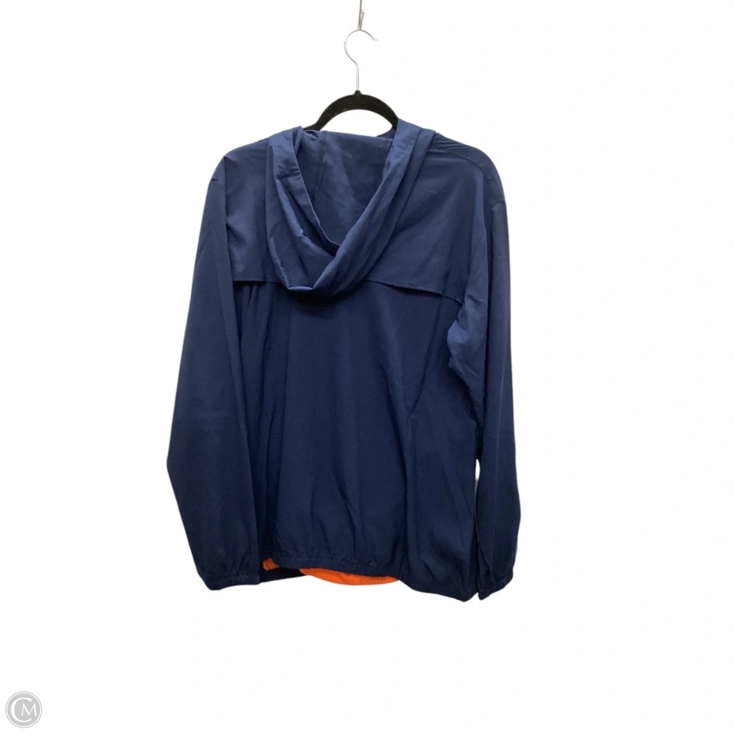 Jacket Windbreaker By Columbia In Navy, Size: Xl