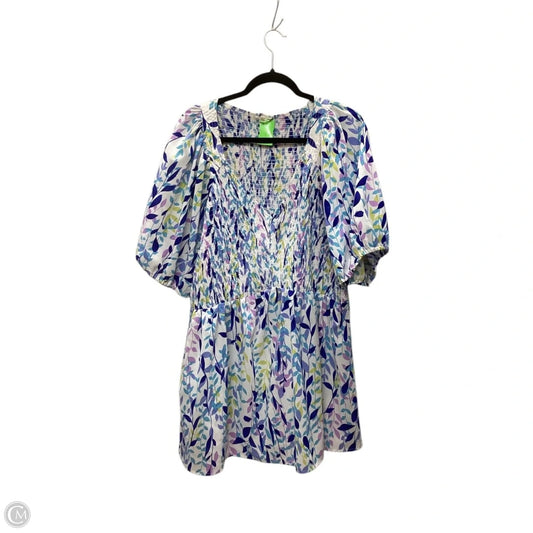 Top Short Sleeve By Jodifl In Multi-colored, Size: 3x