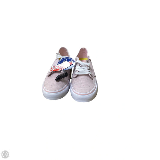 Shoes Sneakers By Vans In Pink, Size: 9