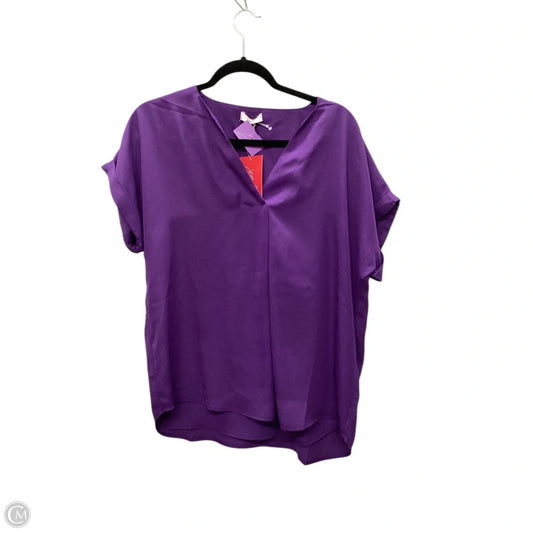 Top Short Sleeve By Clothes Mentor In Purple, Size: Xxl