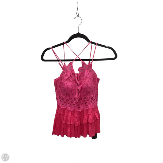 Top Sleeveless By Zenana Outfitters In Pink, Size: L