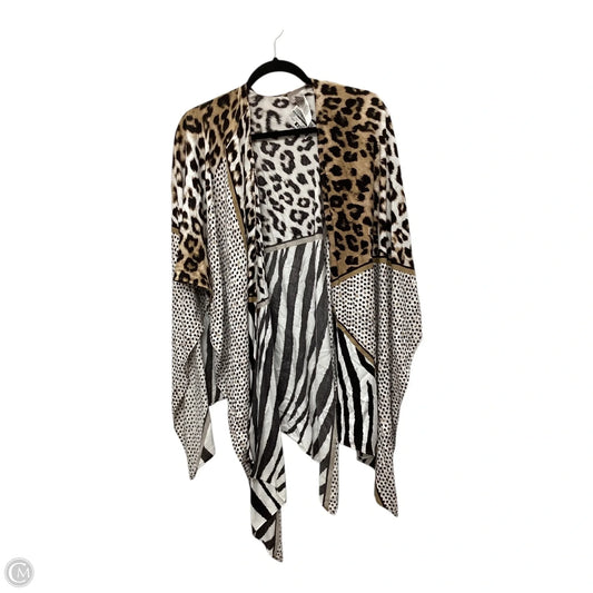 Shawl By Chicos In Animal Print, Size: Osfm