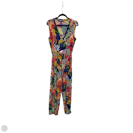Jumpsuit By Mlle Gabrielle In Multi-colored, Size: 1x