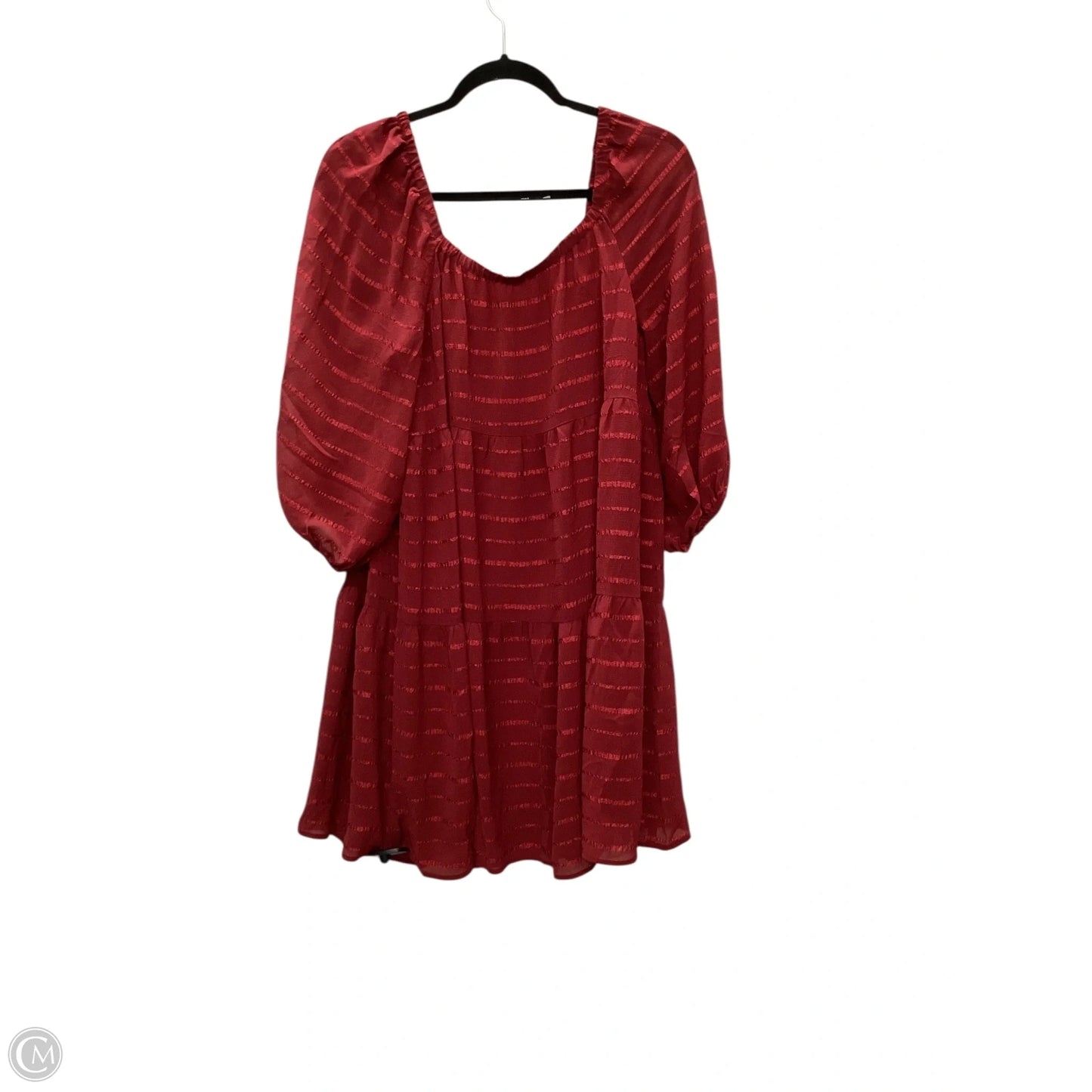 Dress Casual Short By Versona In Red, Size: L