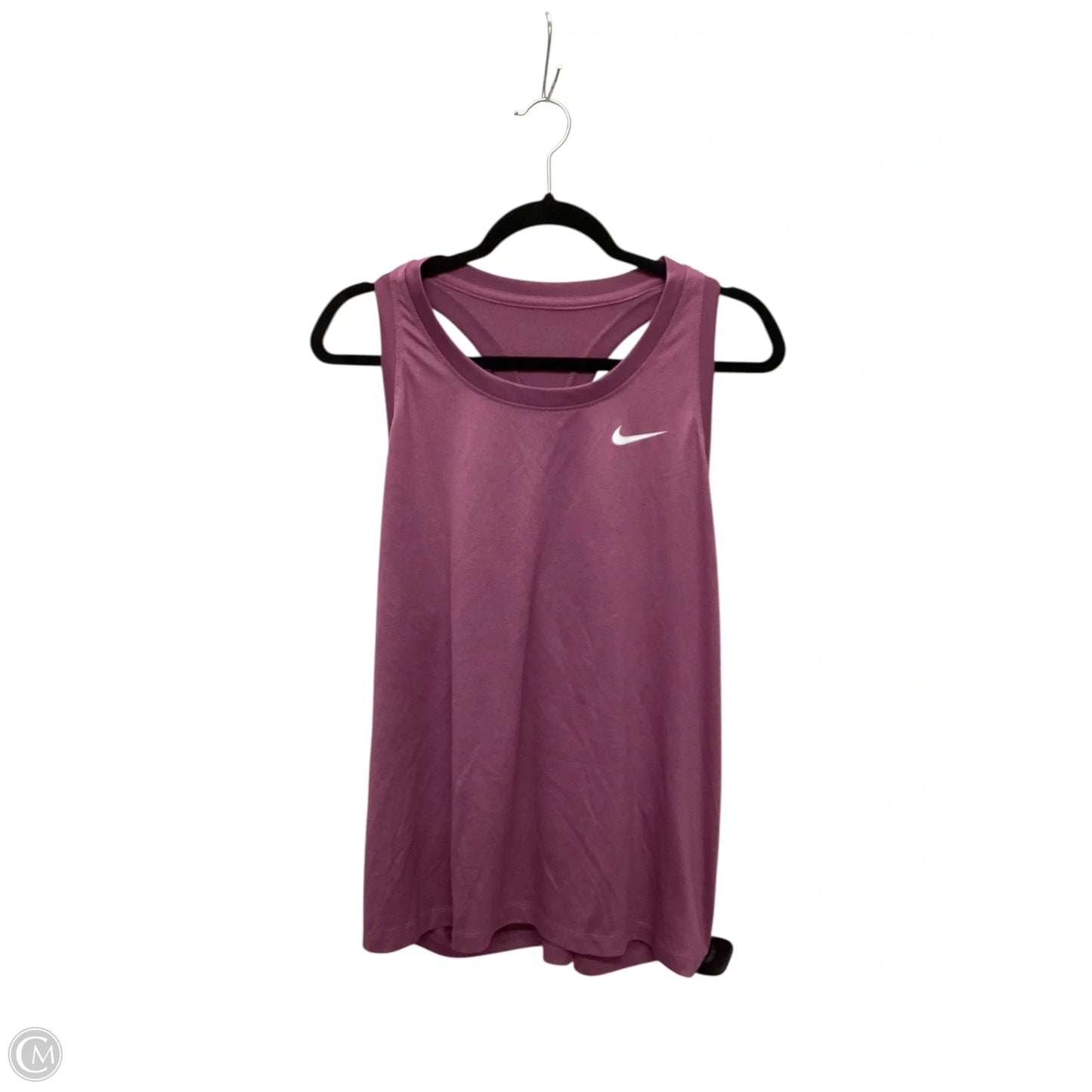 Athletic Tank Top By Nike Apparel In Purple, Size: L