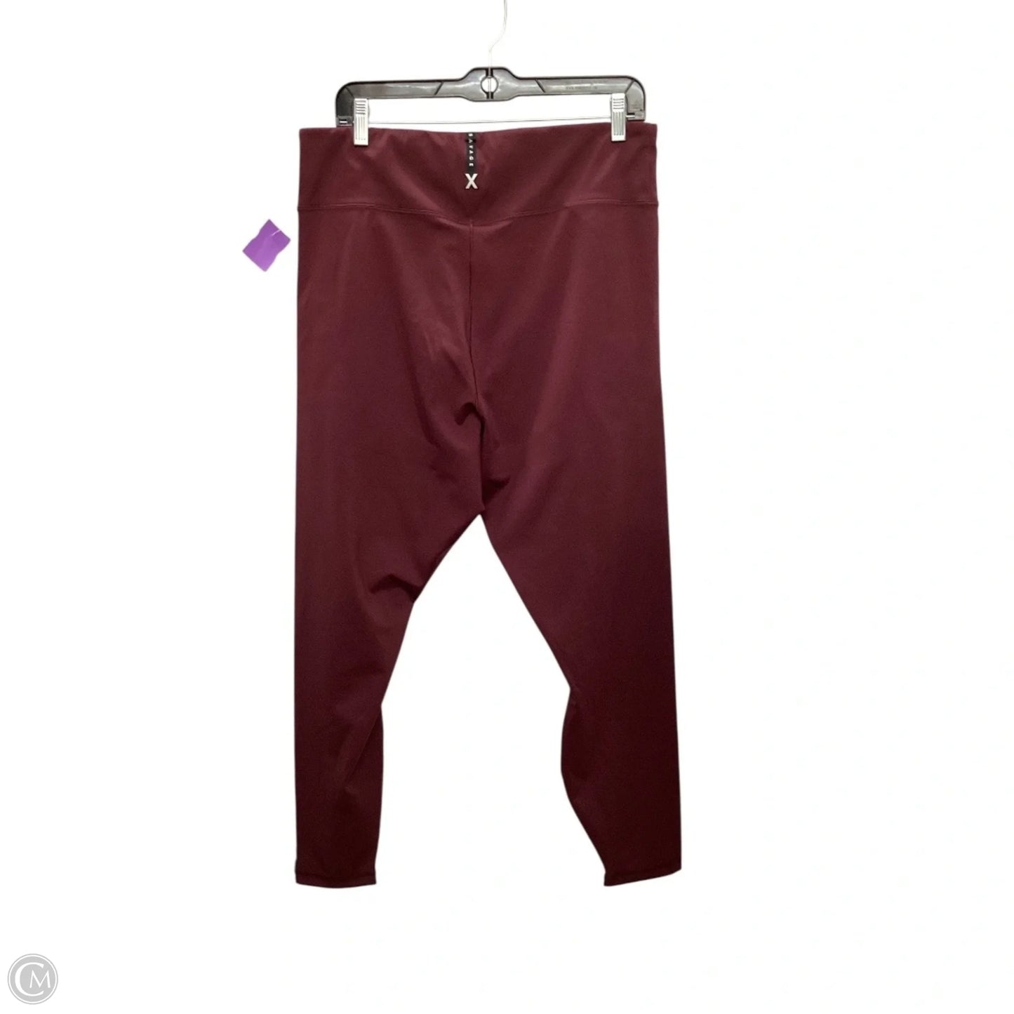 Athletic Leggings By Clothes Mentor In Red, Size: Xxl, Set Sold Separately