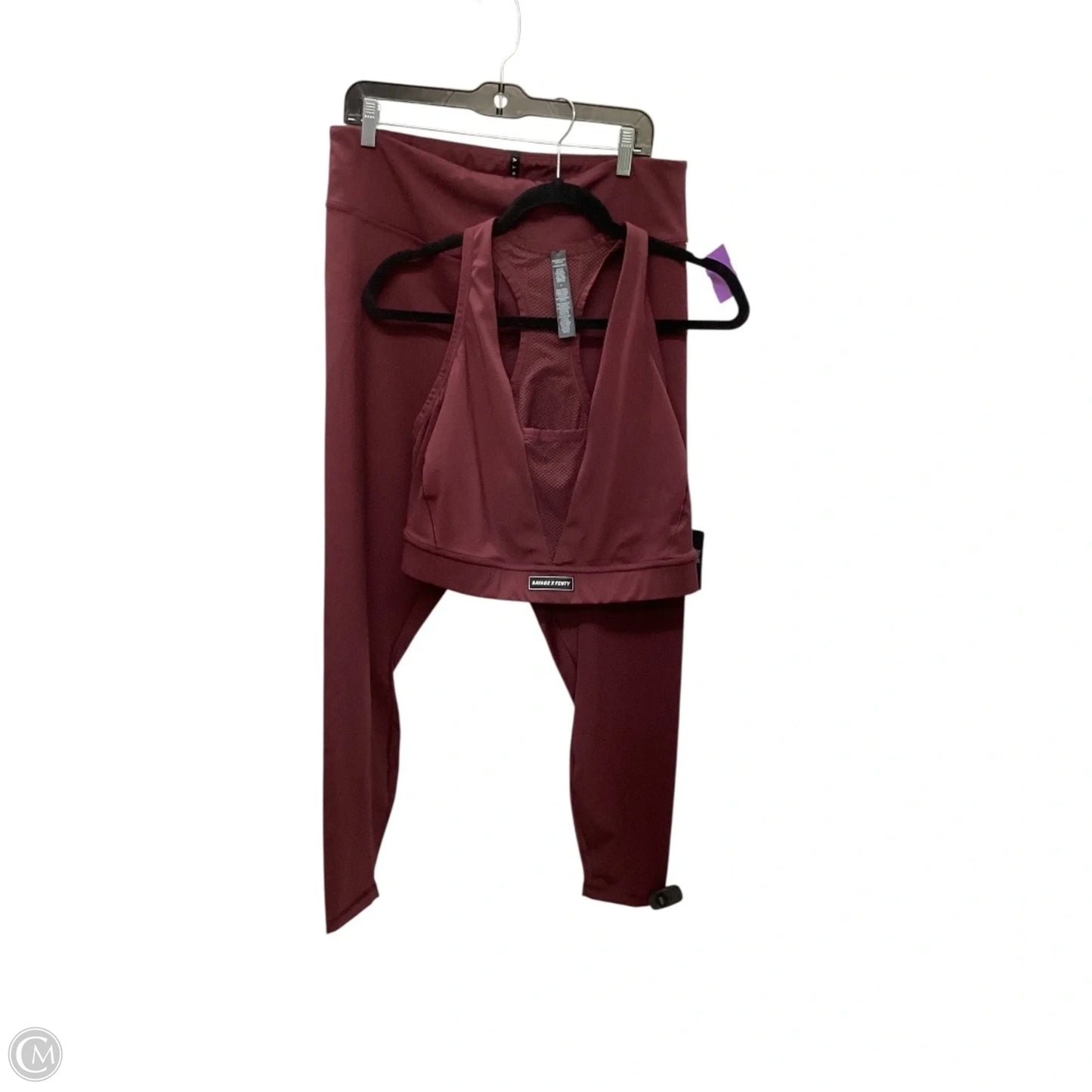 Athletic Leggings By Clothes Mentor In Red, Size: Xxl, Set Sold Separately