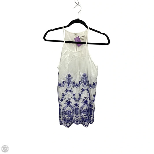 Top Sleeveless By Eesome In Multi-colored, Size: S