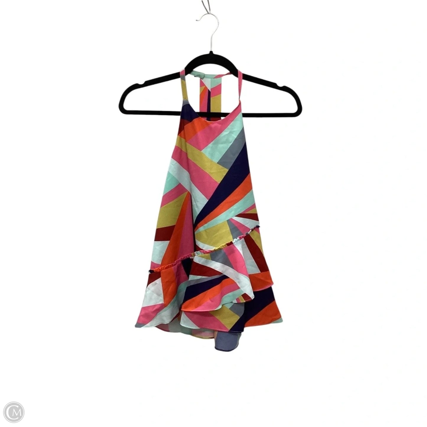Top Sleeveless By Crosby In Multi-colored, Size: S