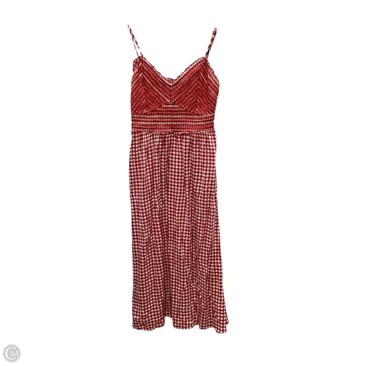 Dress Casual Maxi By Old Navy In Red, Size: M