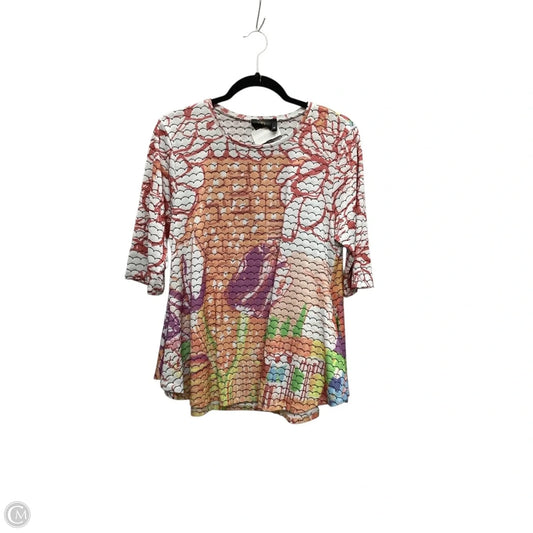 Top Short Sleeve By Clothes Mentor In Multi-colored, Size: S