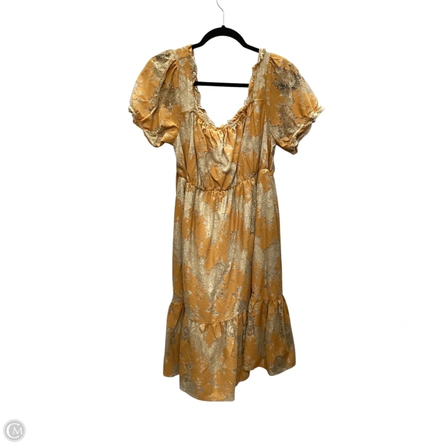 Dress Casual Short By Torrid In Yellow, Size: Xl