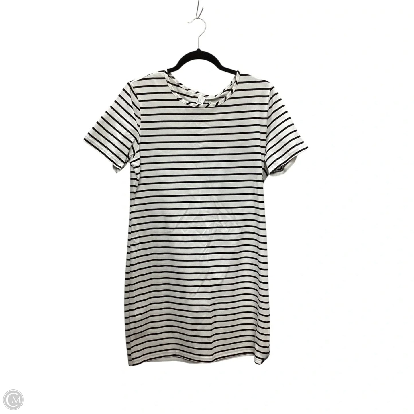 Dress Casual Short By H&m In Striped Pattern, Size: L