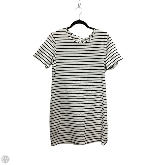 Dress Casual Short By H&m In Striped Pattern, Size: L