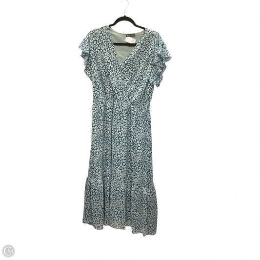 Dress Casual Maxi By Clothes Mentor In Blue, Size: Xl