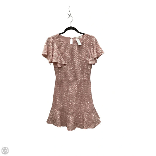 Dress Casual Short By Clothes Mentor In Pink, Size: S