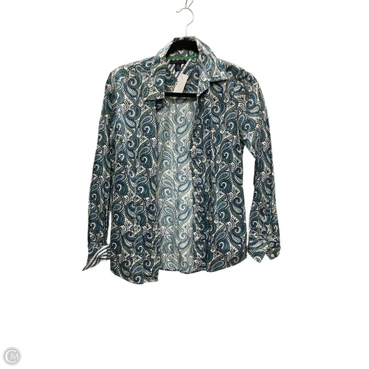 Top Long Sleeve By Tommy Hilfiger In Paisley Print, Size: S
