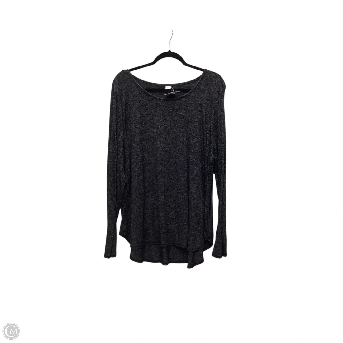 Top Long Sleeve By Old Navy In Grey, Size: Xxl