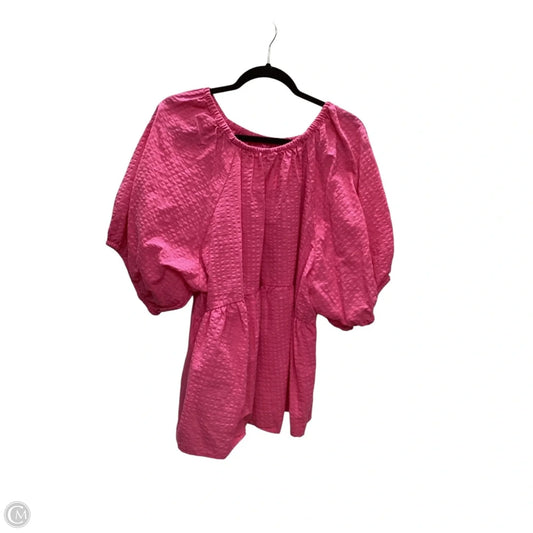 Top Short Sleeve By Old Navy In Pink, Size: 3x