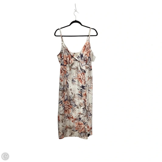 Dress Casual Maxi By Cato In Multi-colored, Size: L