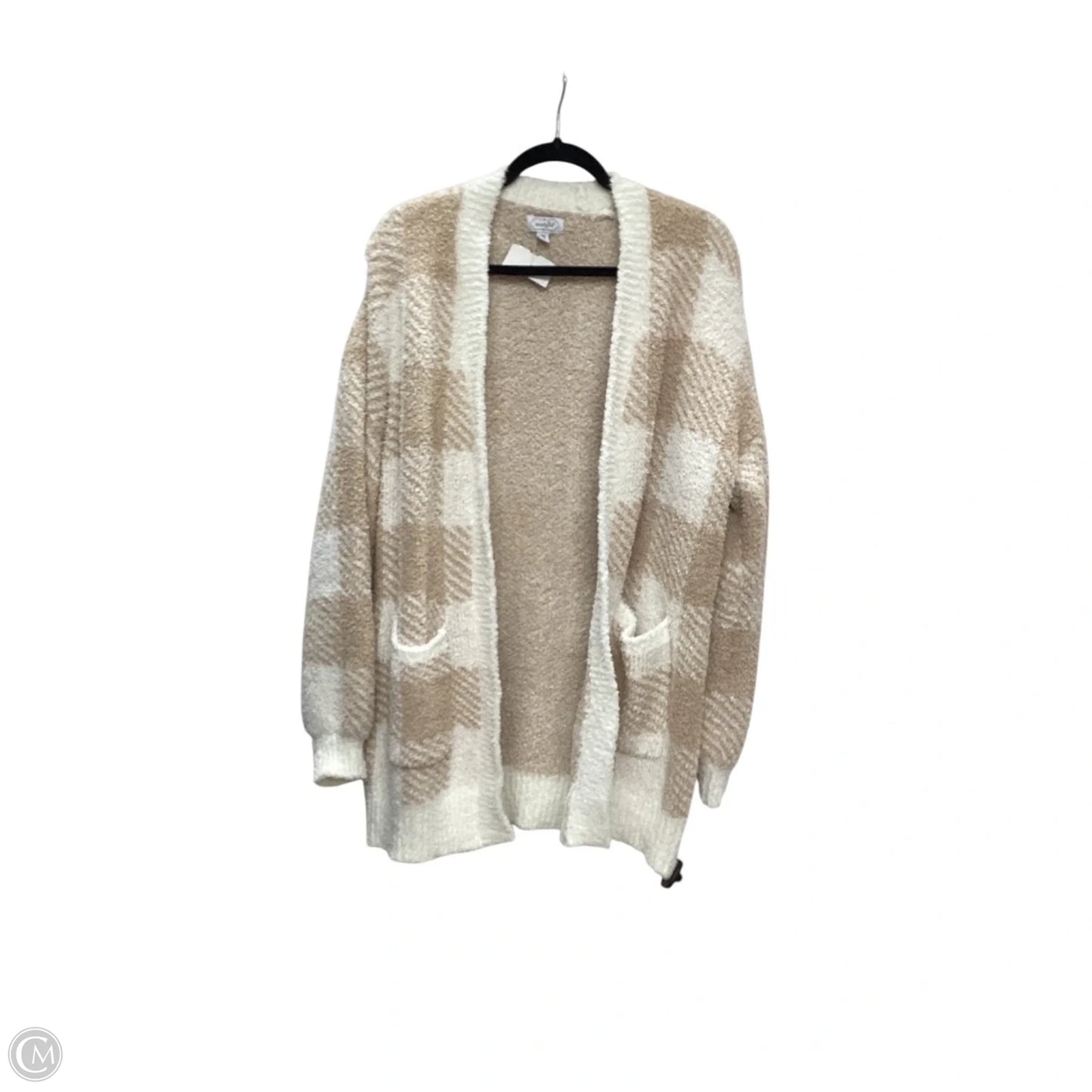 Cardigan By Mudpie In Tan, Size: Osfm