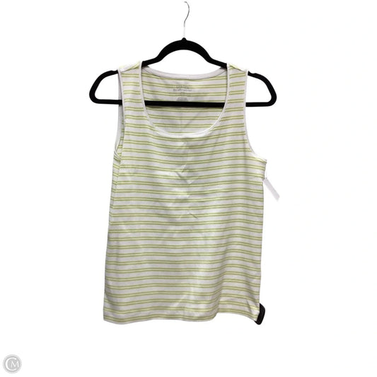 Tank Top By Chicos In Green, Size: L