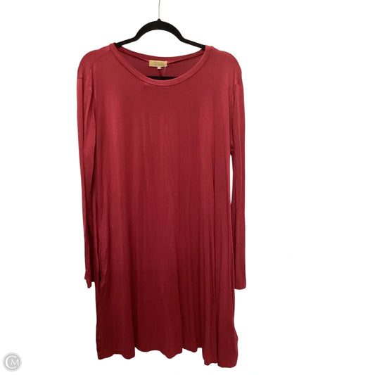 Dress Casual Short By Piko In Red, Size: L