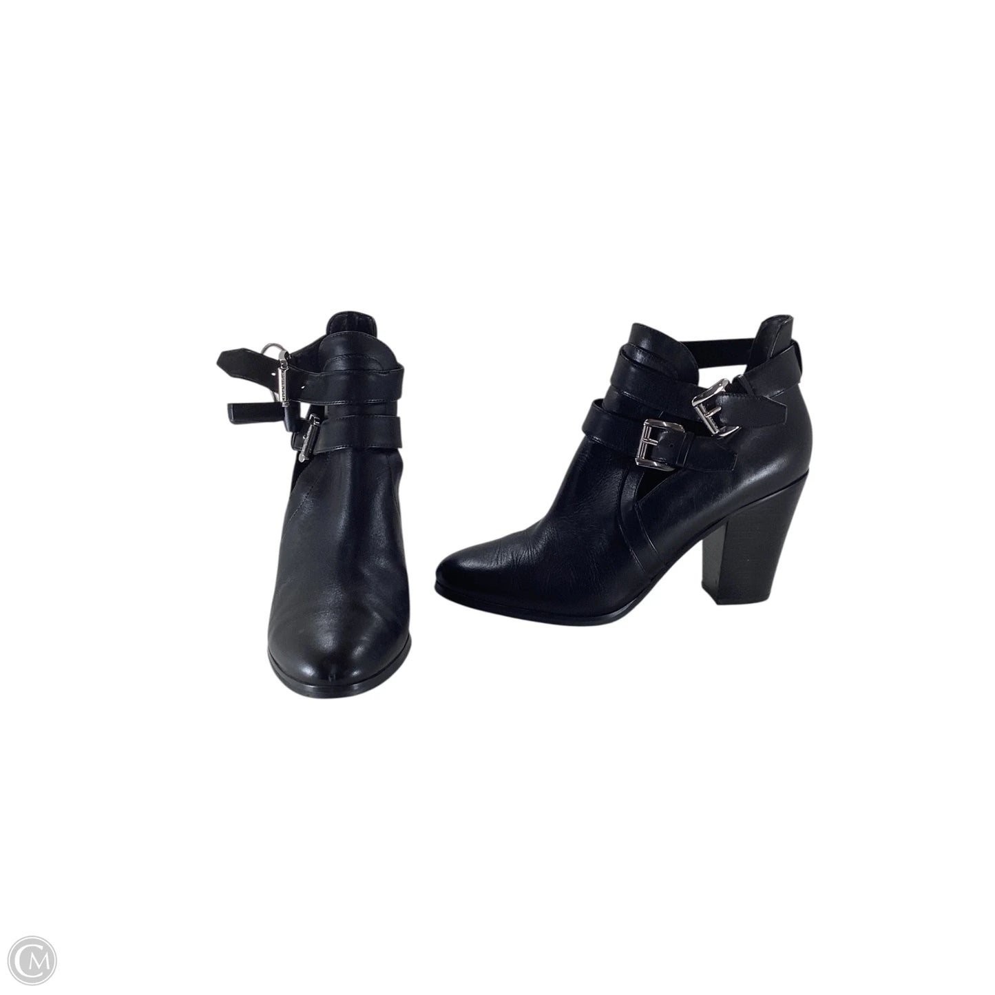 Boots Ankle Heels By Michael By Michael Kors In Black, Size: 8.5