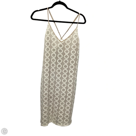 Dress Casual Short By Glam In Cream, Size: S