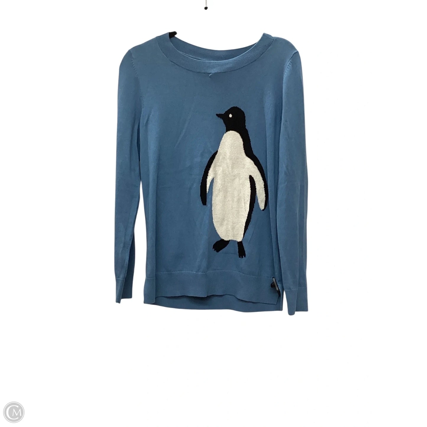 Top Long Sleeve By Loft In Blue, Size: M