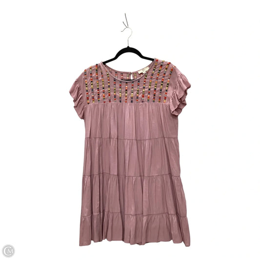 Dress Casual Short By Entro In Pink, Size: M