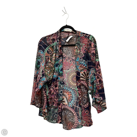 Kimono By Clothes Mentor In Blue, Size: Osfm