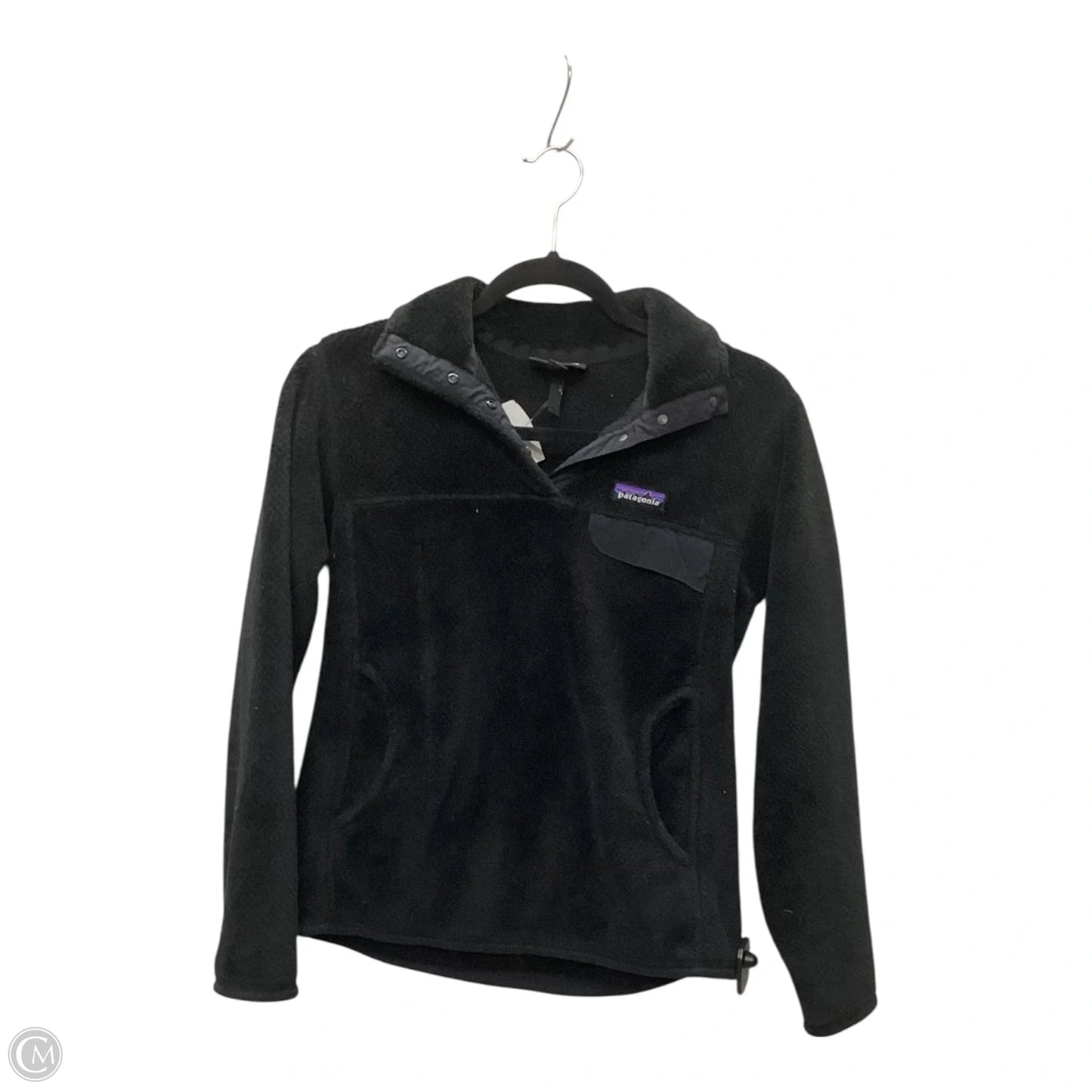 Jacket Fleece By Patagonia In Black, Size: S