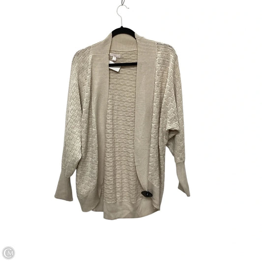 Cardigan By Lc Lauren Conrad In Tan, Size: L
