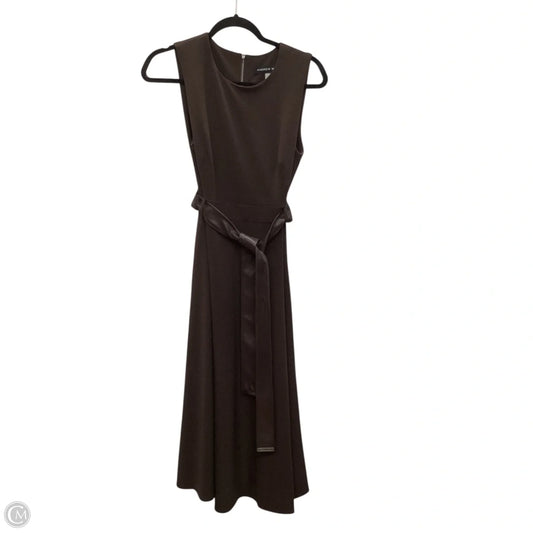 Dress Casual Midi By Andrew Marc In Blue, Size: M