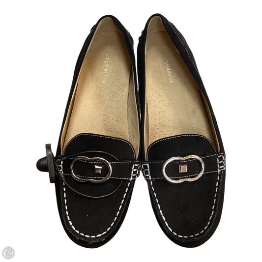 Shoes Flats By Liz Claiborne In Black, Size: 8