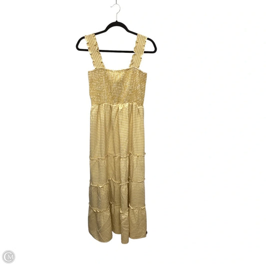 Dress Casual Maxi By New In In Yellow, Size: L
