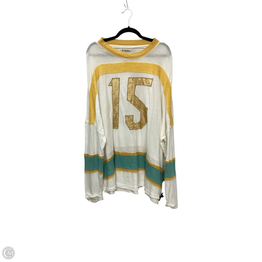 Top Long Sleeve By We The Free In Multi-colored, Size: L