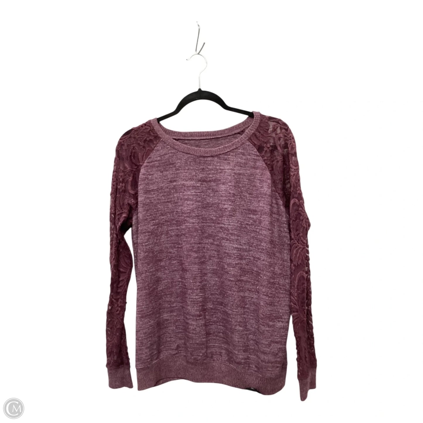 Top Long Sleeve By Torrid In Purple, Size: Xl