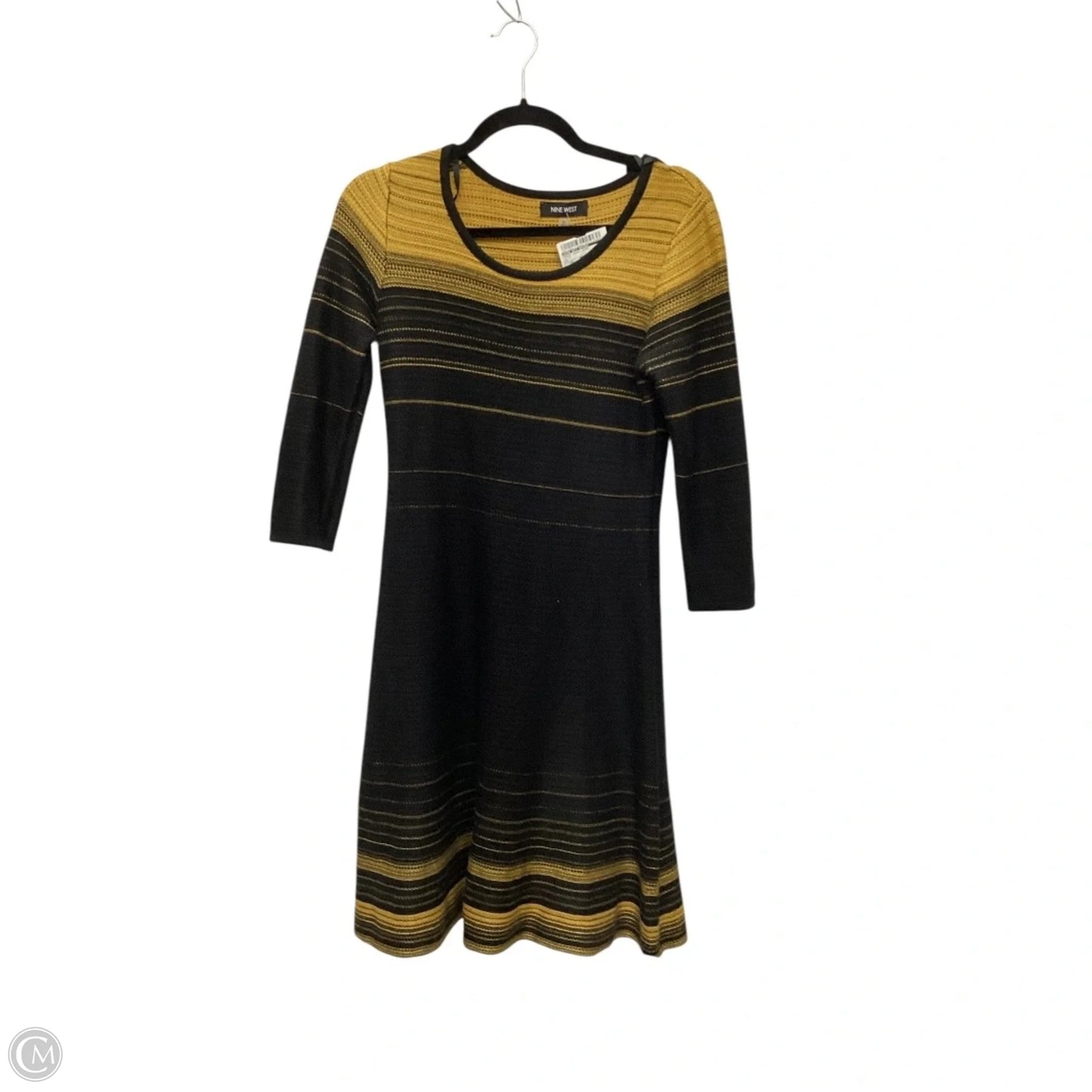 Dress Casual Short By Nine West Apparel In Black, Size: Xs