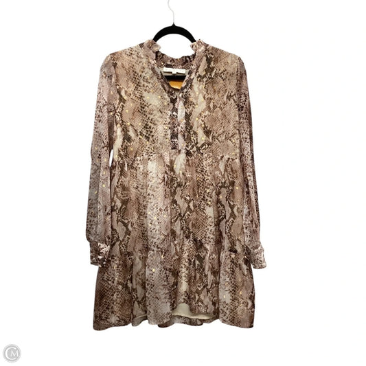 Dress Casual Short By Karlie In Pink, Size: M