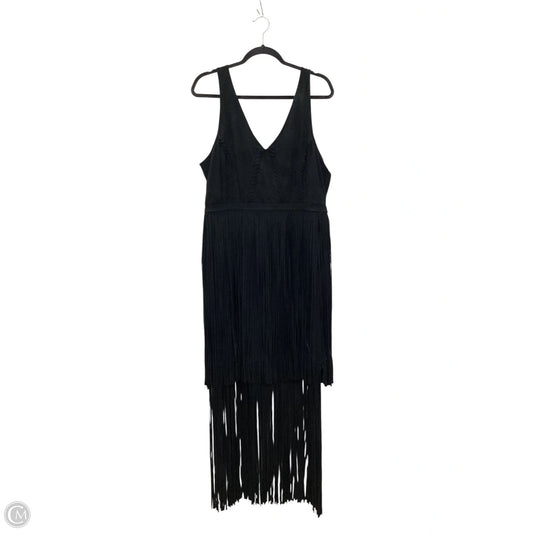 Dress Party Midi By Idyllwind In Black, Size: Xl