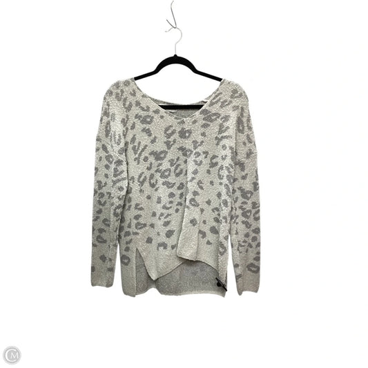 Top Long Sleeve By Knox Rose In Grey, Size: M