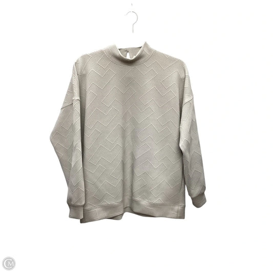 Top Long Sleeve By Jodifl In Beige, Size: S