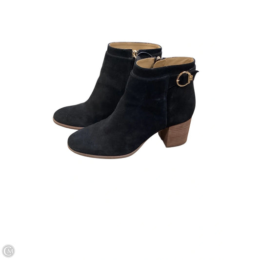 Boots Designer By Tory Burch In Black, Size: 8.5