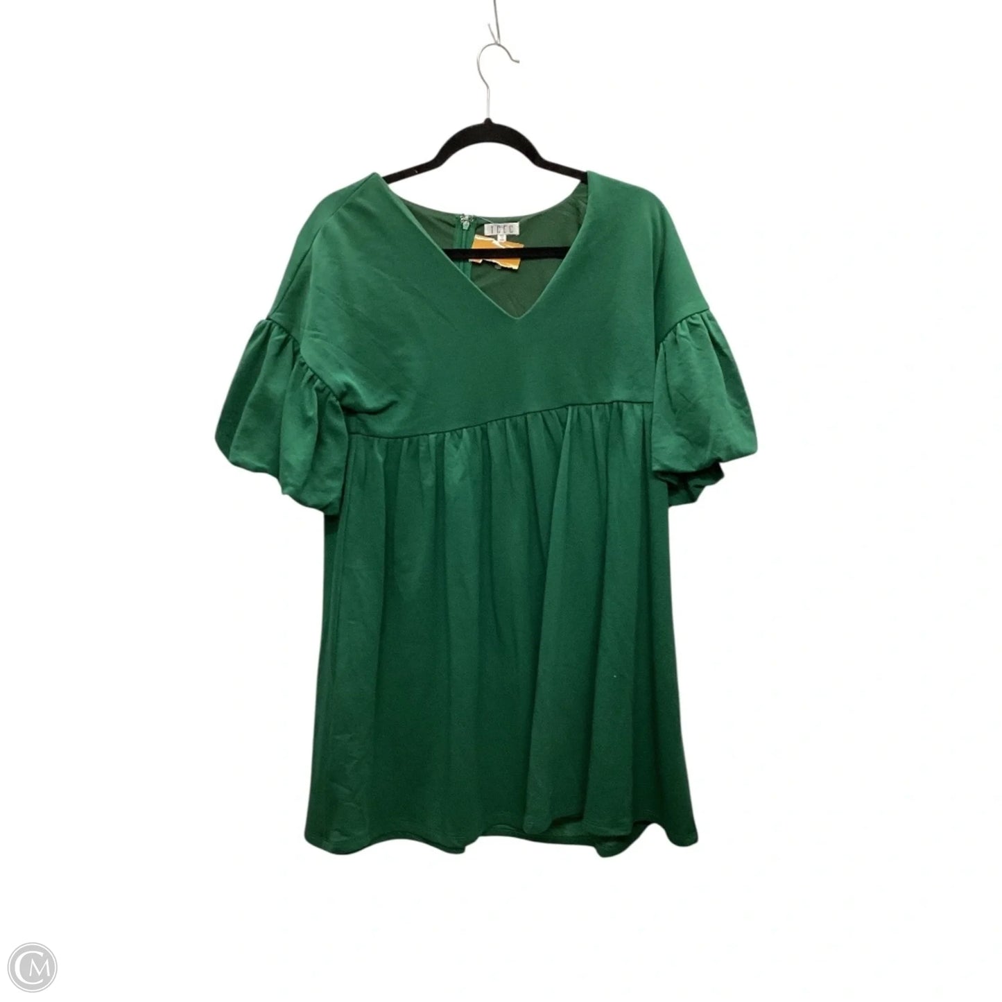 Dress Casual Short By Tcec In Green, Size: S